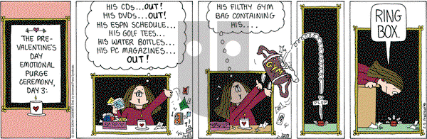 Cathy Classics on Thursday February 5, 2004 Comic Strip