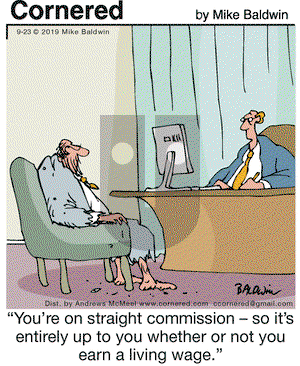 Cornered on Monday September 23, 2019 Comic Strip