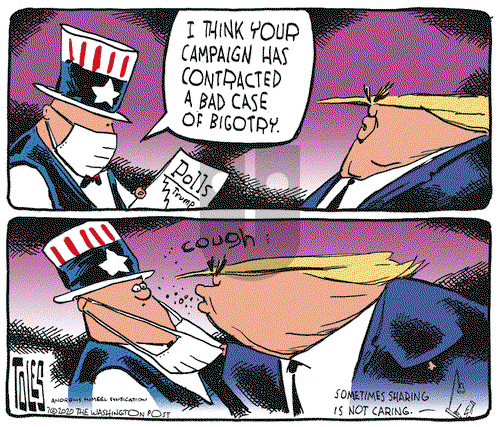 Tom Toles on Tuesday July 7, 2020 Comic Strip