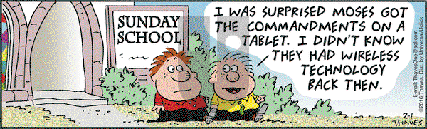 Frank and Ernest on Monday February 1, 2016 Comic Strip