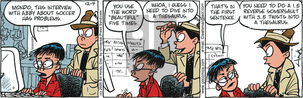 Cleats on Monday December 4, 2006 Comic Strip