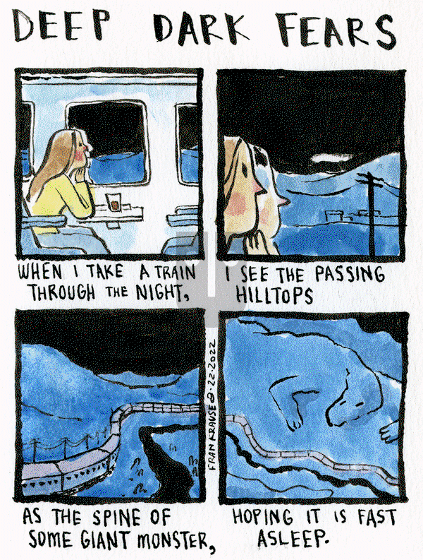 Deep Dark Fears - Friday April 21, 2023 Comic Strip