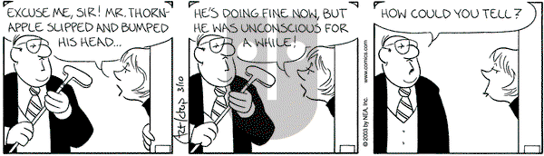 The Born Loser on Monday July 21, 2003 Comic Strip