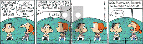 Baby Blues on Wednesday April 9, 2014 Comic Strip