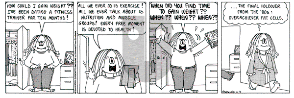 Cathy Classics - Thursday November 3, 1994 Comic Strip
