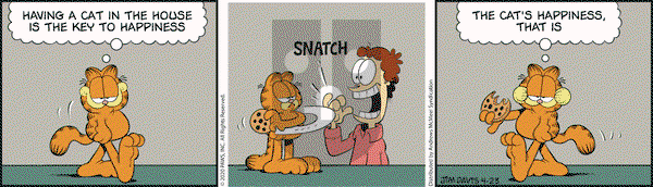 Garfield on Thursday April 23, 2020 Comic Strip