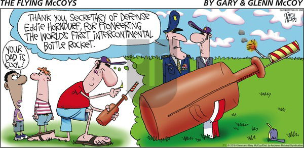 The Flying McCoys on Sunday July 1, 2018 Comic Strip