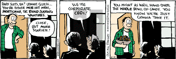 Adam@Home on Thursday October 31, 2002 Comic Strip