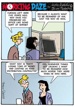 Working Daze on Tuesday September 23, 2025 Comic Strip