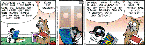 Get Fuzzy on Wednesday January 25, 2012 Comic Strip