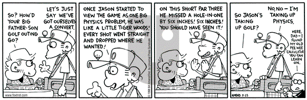 FoxTrot on Saturday May 23, 1998 Comic Strip