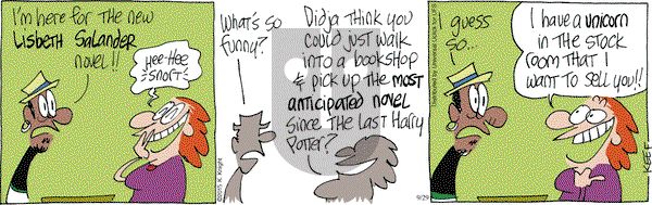 The Knight Life on Tuesday September 29, 2015 Comic Strip