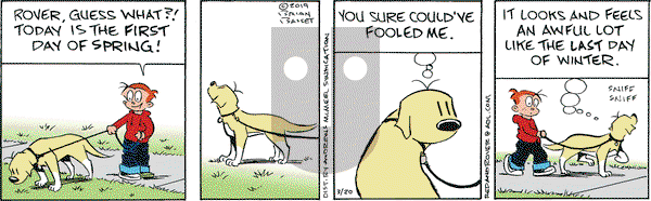 Red and Rover on Wednesday March 20, 2019 Comic Strip