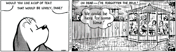 Fred Basset on Friday October 2, 2009 Comic Strip