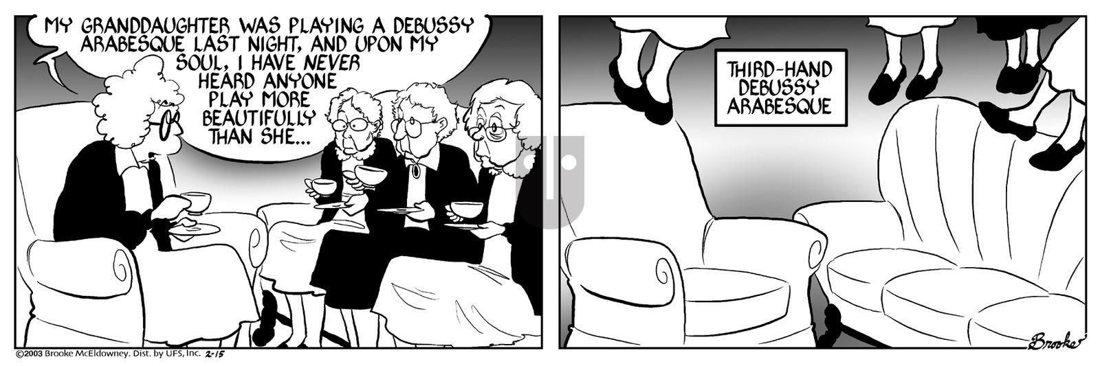 9 Chickweed Lane - Saturday February 15, 2003 Comic Strip