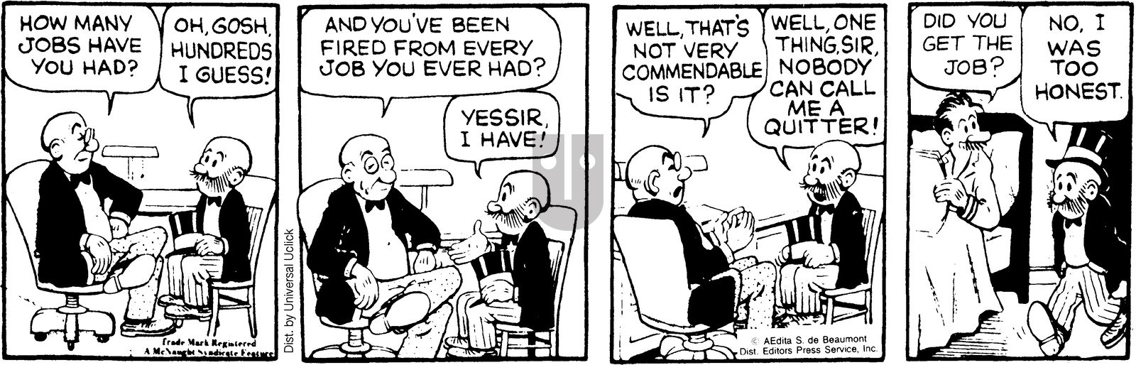 Mutt & Jeff - Friday August 5, 2011 Comic Strip