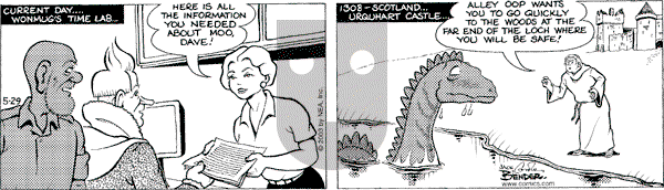 Alley Oop on Thursday May 29, 2003 Comic Strip