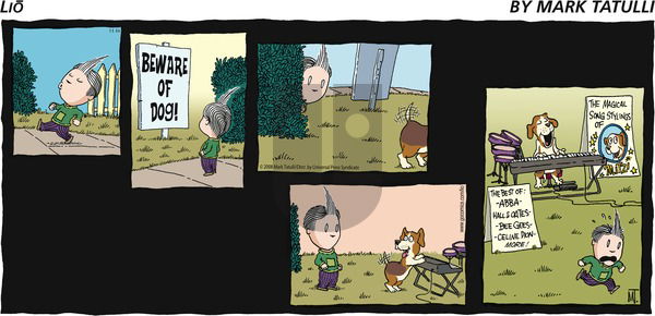 Lio on Sunday November 16, 2008 Comic Strip
