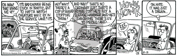 Monty on Thursday August 19, 2004 Comic Strip