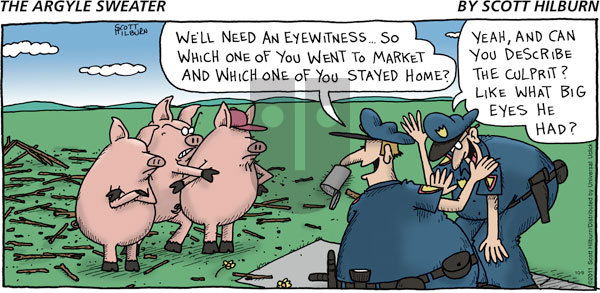 The Argyle Sweater - Sunday October 9, 2011 Comic Strip