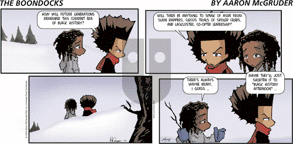 The Boondocks on Sunday September 9, 2012 Comic Strip