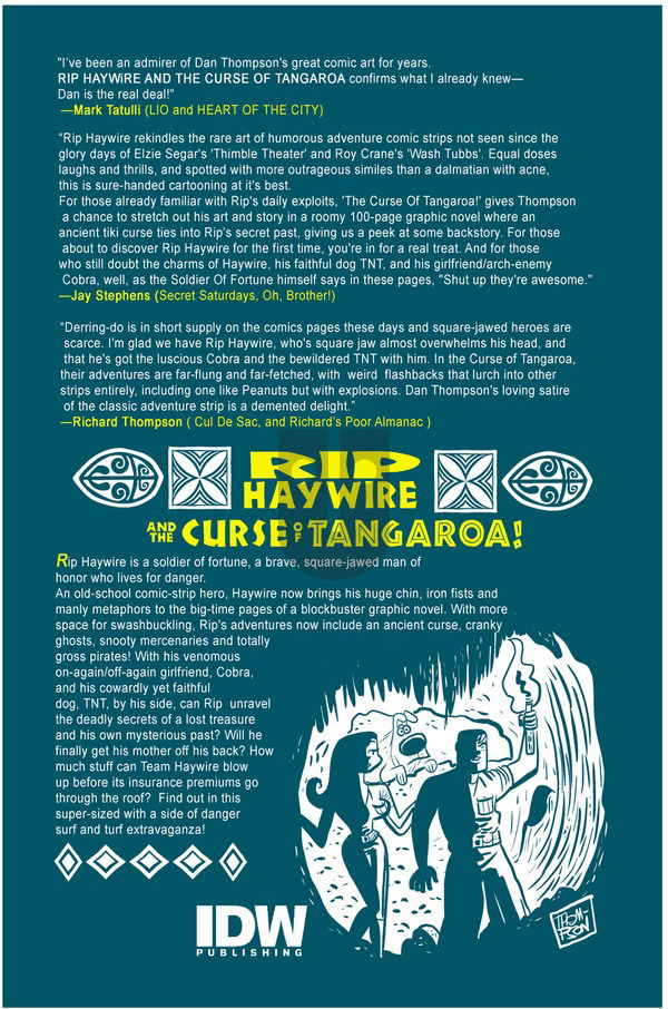 Rip Haywire on Sunday April 5, 2015 Comic Strip
