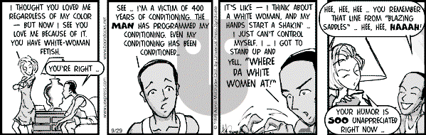 The Boondocks - Wednesday September 29, 1999 Comic Strip