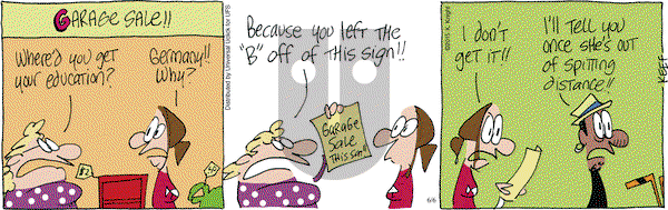 The Knight Life on Saturday June 6, 2015 Comic Strip