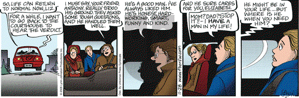 For Better or For Worse on Tuesday November 28, 2006 Comic Strip
