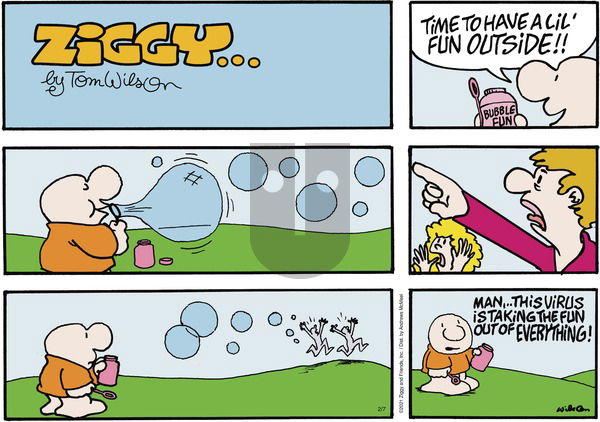Ziggy on Sunday February 7, 2021 Comic Strip