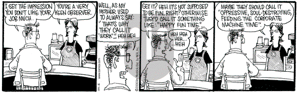 Monty on Saturday April 8, 2006 Comic Strip