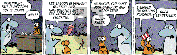 Sherman's Lagoon on Friday April 4, 2025 Comic Strip