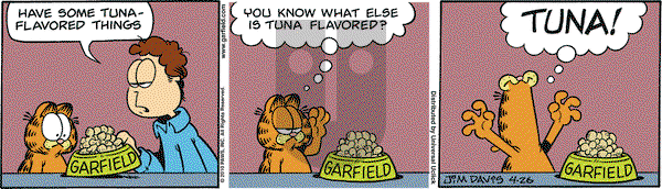 Garfield on Monday April 26, 2010 Comic Strip