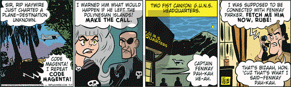 Rip Haywire on Saturday July 7, 2012 Comic Strip