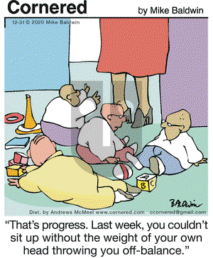 Cornered on Thursday December 31, 2020 Comic Strip