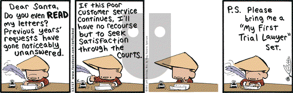 DeFlocked on Monday December 17, 2012 Comic Strip