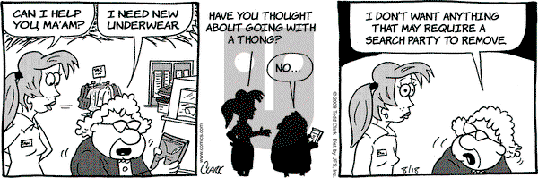 Lola on Monday August 18, 2008 Comic Strip