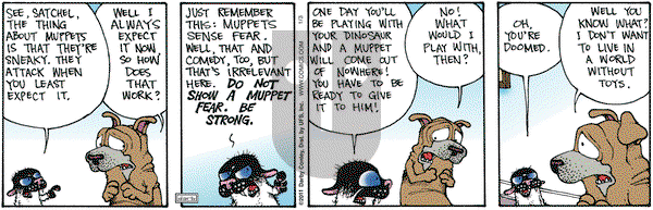Get Fuzzy on Monday January 3, 2011 Comic Strip