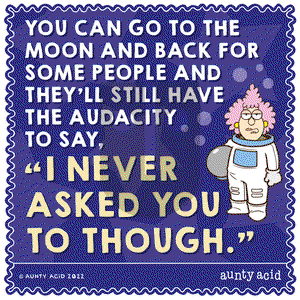 Aunty Acid - Thursday December 8, 2022 Comic Strip