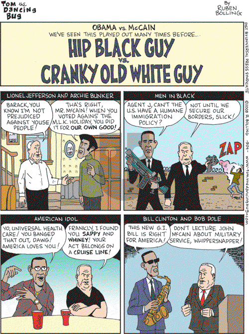 Tom the Dancing Bug on Saturday June 14, 2008 Comic Strip