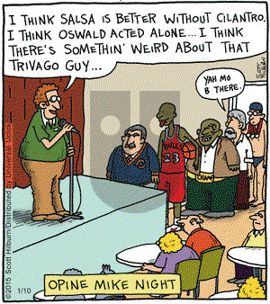 The Argyle Sweater on Saturday January 10, 2015 Comic Strip