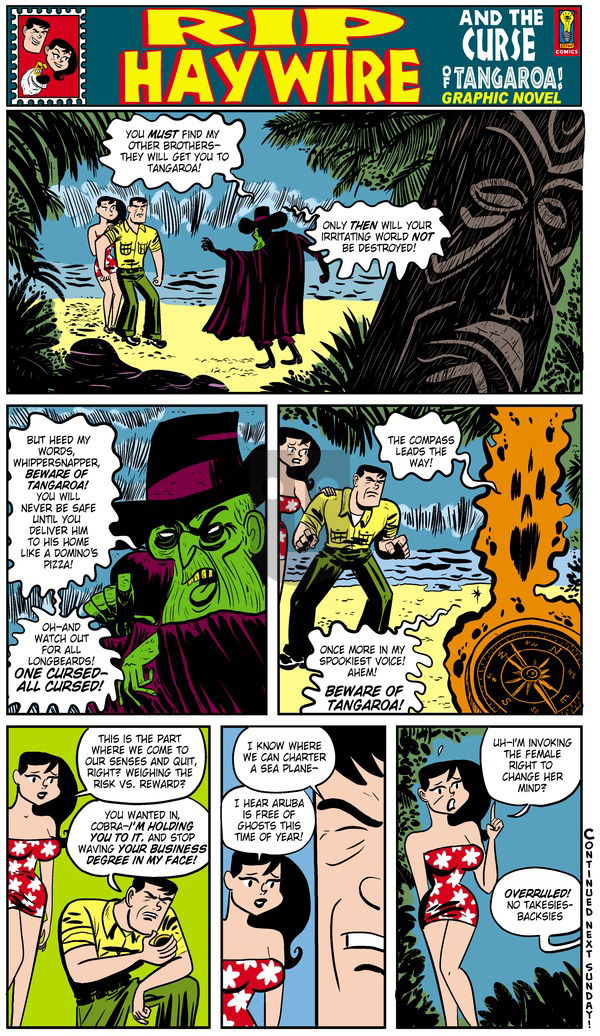 Rip Haywire on Sunday December 22, 2013 Comic Strip