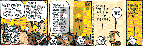 La Cucaracha on Wednesday June 29, 2005 Comic Strip