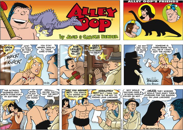 Alley Oop on Sunday October 26, 2014 Comic Strip