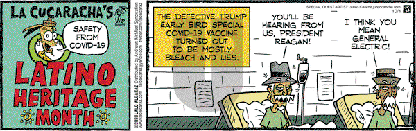 La Cucaracha on Thursday October 1, 2020 Comic Strip