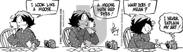 Rose is Rose on Thursday April 4, 2002 Comic Strip