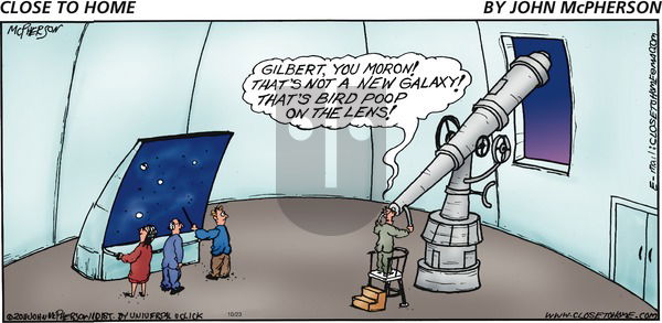 Close to Home on Sunday October 23, 2016 Comic Strip