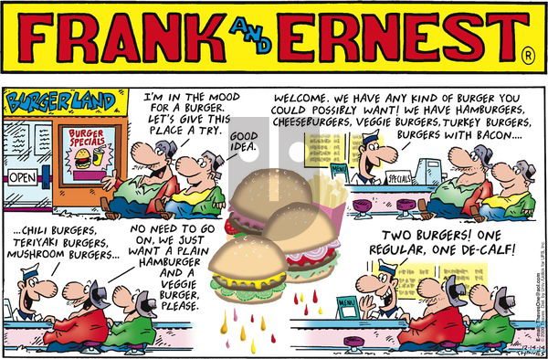 Frank and Ernest on Sunday December 14, 2014 Comic Strip