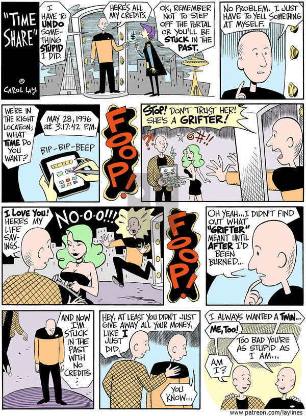 Lay Lines on Monday February 28, 2022 Comic Strip