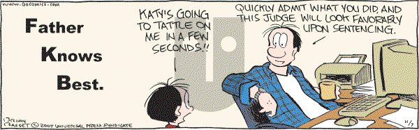 Adam@Home on Wednesday November 7, 2007 Comic Strip